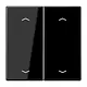 JUNG ENO LS 995 MP SW EnOcean draadloze wandzender 4-kanaals met pijlsymbolen LS990 zwart