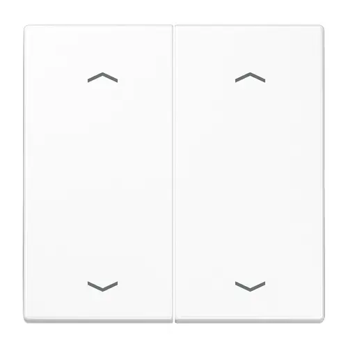 JUNG ENO LS 995 MP WW EnOcean draadloze wandzender 4-kanaals met pijlsymbolen LS990 alpine wit