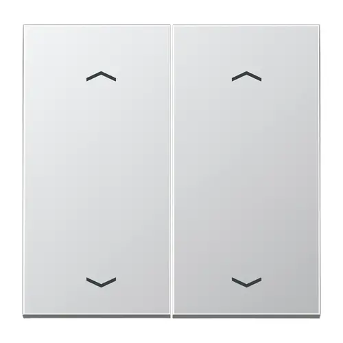 JUNG ENO AL 2995 MP-L EnOcean draadloze wandzender 4-kanaals met pijlsymbolen LS990 aluminium