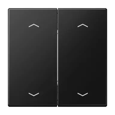 JUNG ENO LS 995 MP SWM EnOcean draadloze wandzender 4-kanaals met pijlsymbolen LS990 grafietzwart mat