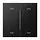 JUNG ENO LS 995 MP SWM EnOcean draadloze wandzender 4-kanaals met pijlsymbolen LS990 grafietzwart mat