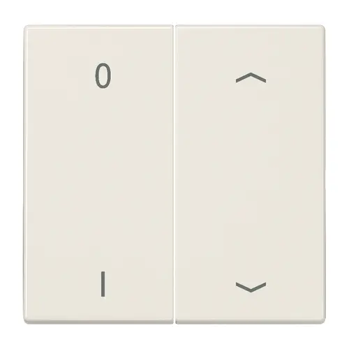 JUNG ENO LS 995 P01 EnOcean draadloze wandzender 4-kanaals met 0-1 en pijlsymbolen LS990 creme