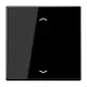 JUNG ENO LS 990 P SW EnOcean draadloze wandzender 2-kanaals met pijlsymbolen LS990 zwart glans