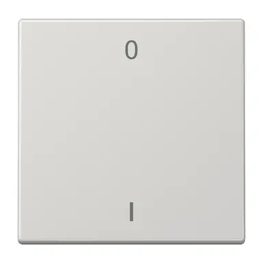 JUNG ENO LS 990-01 LG EnOcean draadloze wandzender 2-kanaals met symbolen 0-1 LS990 lichtgrijs