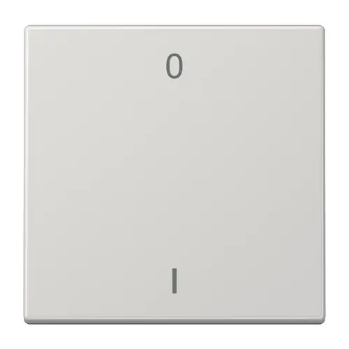 JUNG ENO LS 990-01 LG EnOcean draadloze wandzender 2-kanaals met symbolen 0-1 LS990 lichtgrijs