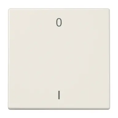 JUNG ENO LS 990-01 EnOcean draadloze wandzender 2-kanaals met symbolen 0-1 LS990 creme