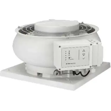 Itho Daalderop CAS 3.1 TO CAS3.1TO dakventilator met voet 300 t/m 380 mm 230V met tijd en onderdruksturing
