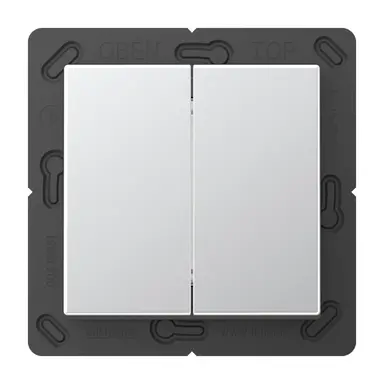 JUNG ENO A 595 AL EnOcean draadloze wandzender 4-kanaals A-range aluminium