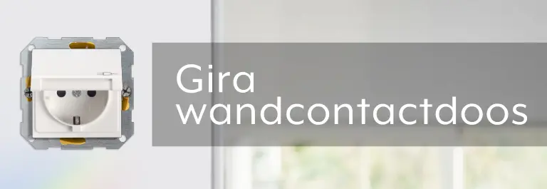 Gira wandcontactdoos - Gira stopcontact