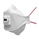 3M 9332+BULK Aura stofmasker met filter en uitademventiel FFP3