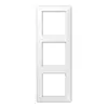 JUNG AS 583 WW afdekraam 3-voudig AS500 alpine wit