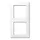 JUNG AS 582 WW afdekraam 2-voudig AS500 alpine wit