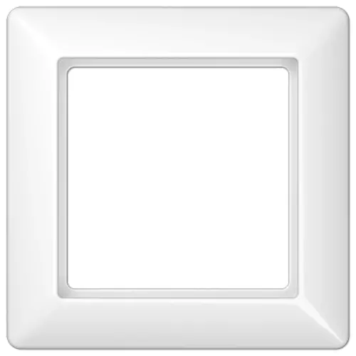 JUNG AS 581 WW afdekraam 1-voudig AS500 alpine wit