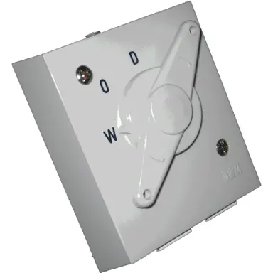 ASN WITU 16/2 wasmachineschakelaar tweepolig 16A grijs