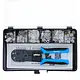 Klemko ATK-EZRJ45-T assortimentsdoos RJ11 RJ12 RJ45 CAT5E CAT6 met modulaire multitang