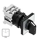 ASN U1/8VZ omschakelaar inbouw 1-polig 25A 400V 3-standen IP40