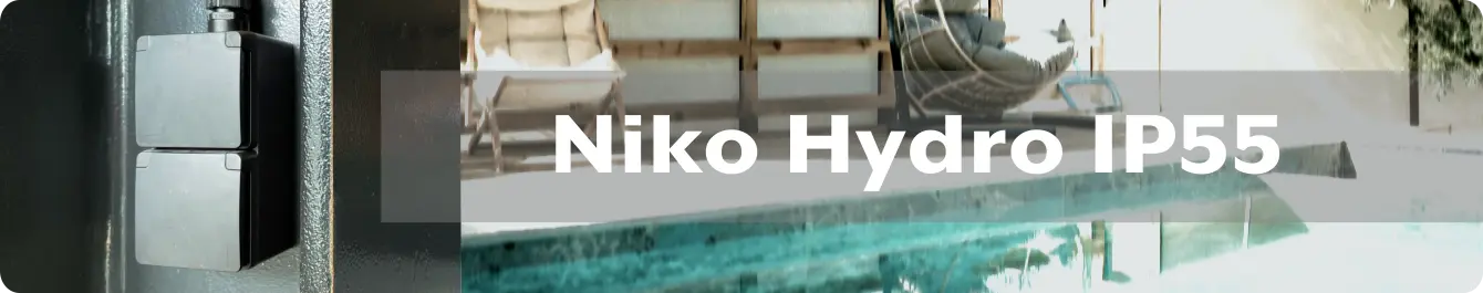 Niko Hydro IP55 schakelmateriaal