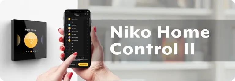 Niko Home Control II domoticasysteem voor smarthome