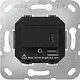 Gira 236300 USB-lader type C met snellaadfunctie Power Delivery 65 W zwart