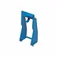 Finder 094.91.3 Klemveer hulprelais Blauw Kuns