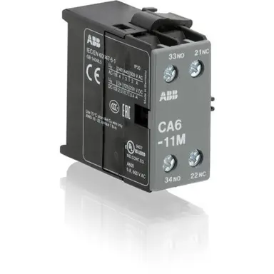 ABB CA 6-11 M Hulpcontactblok 1m 1v Zijmont
