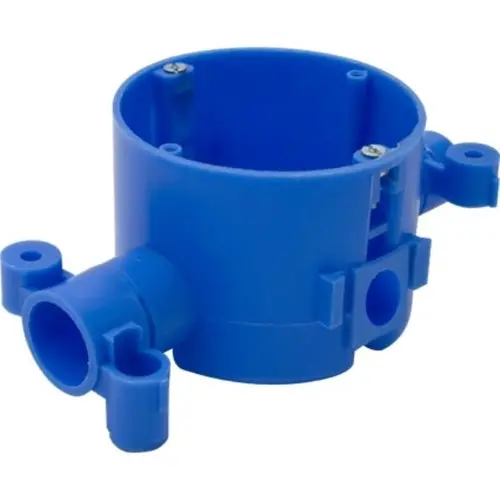 ABB Haf HW195 50mm hollewand inbouwdoos tot 25mm plaatdikte met dubbele tuit 16/19mm