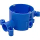 ABB Haf HW195 50mm hollewand inbouwdoos tot 25mm plaatdikte met dubbele tuit 16/19mm
