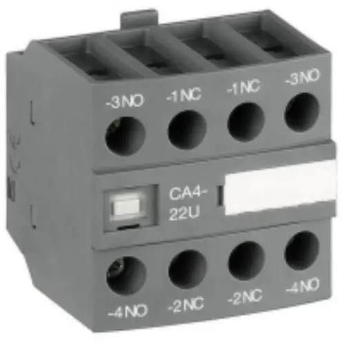 ABB CA 4-40 U Hulpcontactblok 4m Opzetbaar