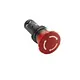 ABB CE4T-10R-02 Knop paddest. Rood Rond Draaio