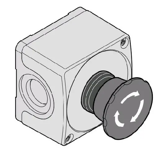 ABB CEPY1-1001 Noodstop compleet