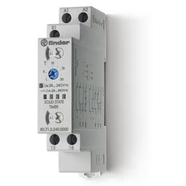 Finder 80.71.0.240.0000 tijdrelais enkele functie