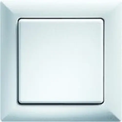 Eltako FT55-wg Funk pulsdrukker helder wit glans draadloos en batterijloos