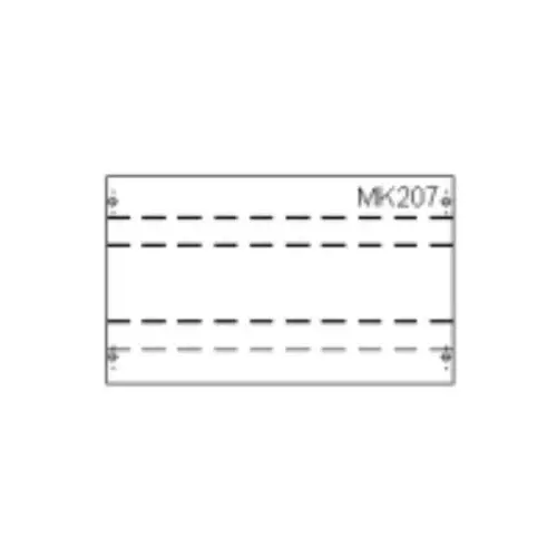 ABB MBK207 Inbouwunit voor componentenopb