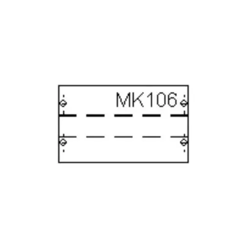 ABB MBK106 Inbouwunit voor componentenopb