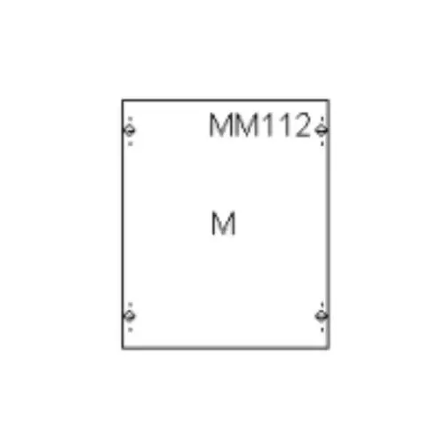 ABB MBM112 Inbouwunit voor componentenopb