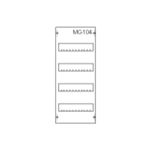 ABB MBG104 Inbouwunit leeg