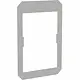 ABB XLP 00 FRONTFRAME 1X Frontplaat voor kast/lessenaar