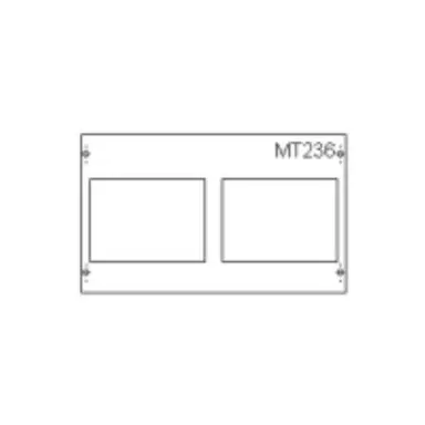 ABB MBT236 Inbouwunit leeg
