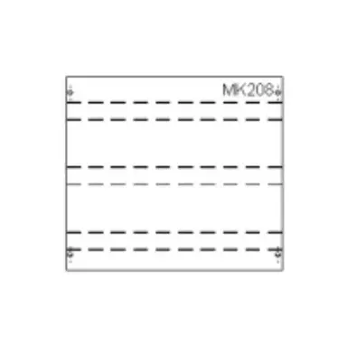 ABB MBK208 Inbouwunit voor componentenopb