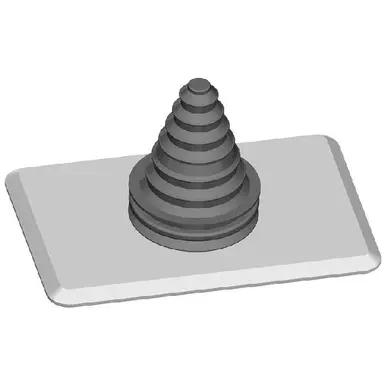 ABB TZ112 Invoerplaat 230mm