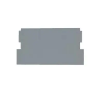 ABB ZX87 scheidingsplaat 500 mm x 100 mm