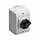 ASN RLO63/4PM-D1/Z33-SW werk sch opb 4p 63a ip65 zw gs
