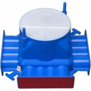 ABB Haf C60 16/19/20 centraaldoos voor gietbouw met 8x16mm en 8x19/20mm invoeren 60mm diep