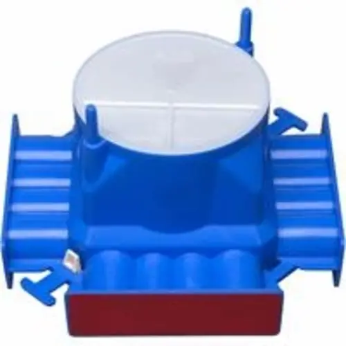 ABB Haf C60 16/19/20 centraaldoos voor gietbouw met 8x16mm en 8x19/20mm invoeren 60mm diep