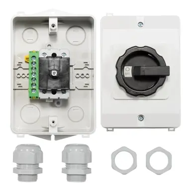 ASN PV/25/2PM-D1/2XM25/7 werkschak pv/ac 25a 2p 7xpe