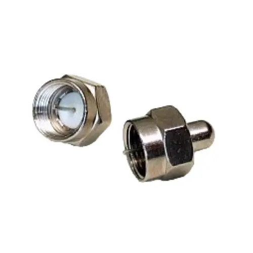 Cabelcon TR-59-1/4-HQ NiTin afsluitweerstand 75 ohm f-con