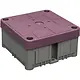 ABB Haf 3640-R S kabeldoos 3640 met rood deksel
