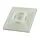 JSL 113 plakzadel 28x28mm transparant 113 100st