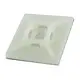 JSL 113 plakzadel 28x28mm transparant 100st
