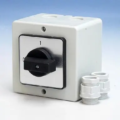 ASN A4/16PLM + 2x PG16 Lastscheider 4p 400v